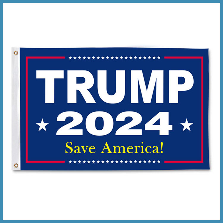 Custom Trump Flag US 2024 Election Flag